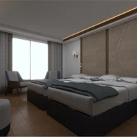 Nile Ruby Flaoting Hotel Guest bedroom