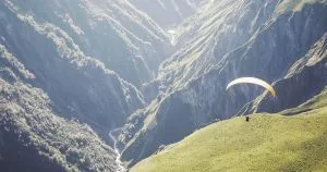 Cloudbase Paragliding in Gudauri, Georgia