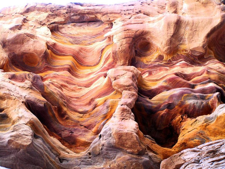 St. Catherine and Colored Canyon by Jeep