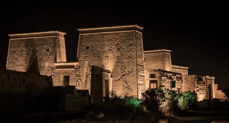 Sound and Light Show at Philae Temple
