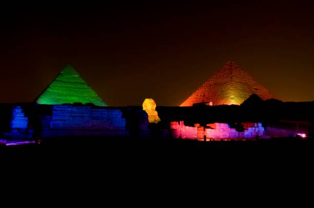 Sound and Light Show at the Pyramids