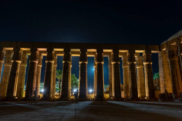 Sound and Light Show at Карнакский храм in Luxor