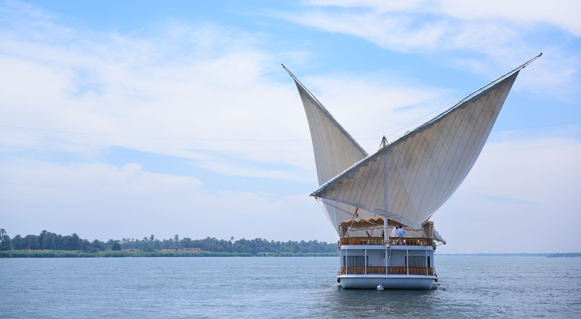 Three Pyramids Dahabiya Nile Sailing
